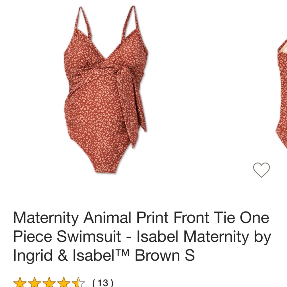 NWT Maternity swim suit